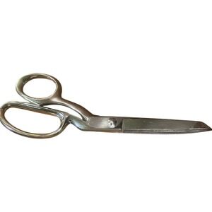 Gingher 8 Inch Dressmaker Shears Chrome Plated Fabric Scissors Brazil